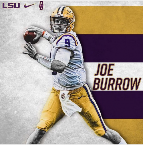Joe Burrow has helped lead the LSU Tigers to a 5-0 record and the No. 5 spo...