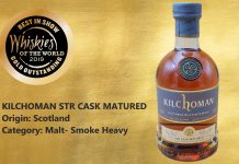 kilchoman best in class award winner from world of whiskies